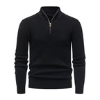 Old Money Knitted Half Zipper Collar - We Are Old Money 8B42ED5705C346A4B3DD3C306CBC3487