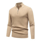 Old Money Knitted Half Zipper Collar - We Are Old Money 8B42ED5705C346A4B3DD3C306CBC3487