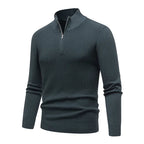 Old Money Knitted Half Zipper Collar - We Are Old Money 8B42ED5705C346A4B3DD3C306CBC3487