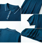 Old Money Ashford Knitted Polo - We Are Old Money 1DA4197D3F104774B46096EB18478031