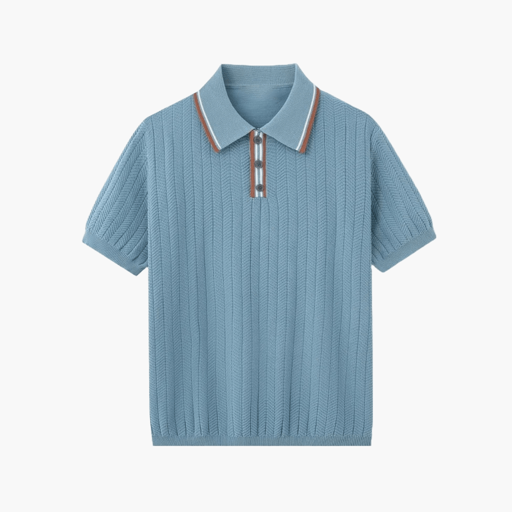 Old Money Ashford Knitted Polo - We Are Old Money 1DA4197D3F104774B46096EB18478031