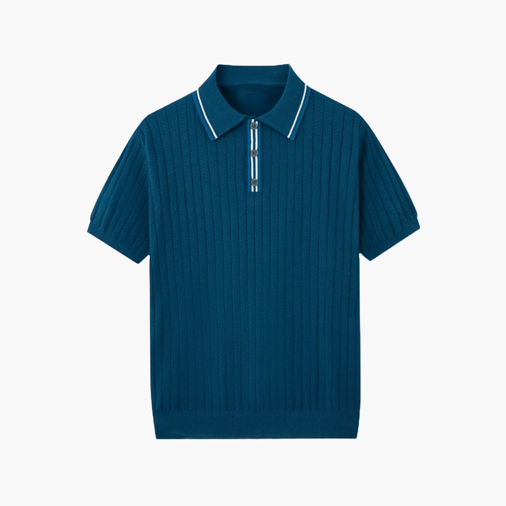 Old Money Ashford Knitted Polo - We Are Old Money 1DA4197D3F104774B46096EB18478031