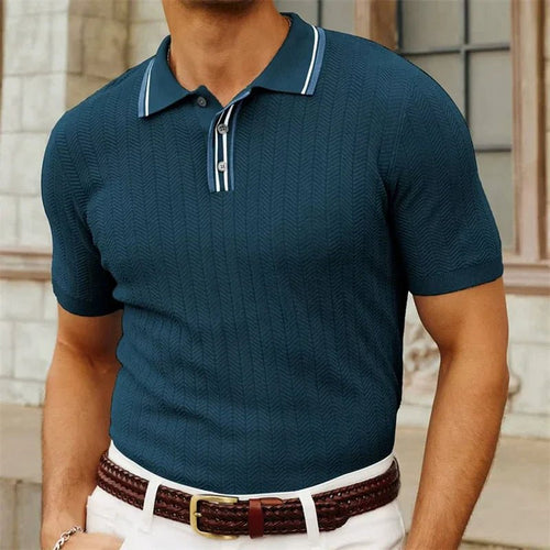 Old Money Ashford Knitted Polo - We Are Old Money 1DA4197D3F104774B46096EB18478031