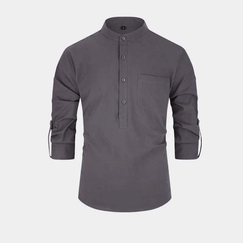 Old Money Men's Cotton Long Sleeve - We Are Old Money 5B9DC9C8558F465A8CE6E2D88B592C67