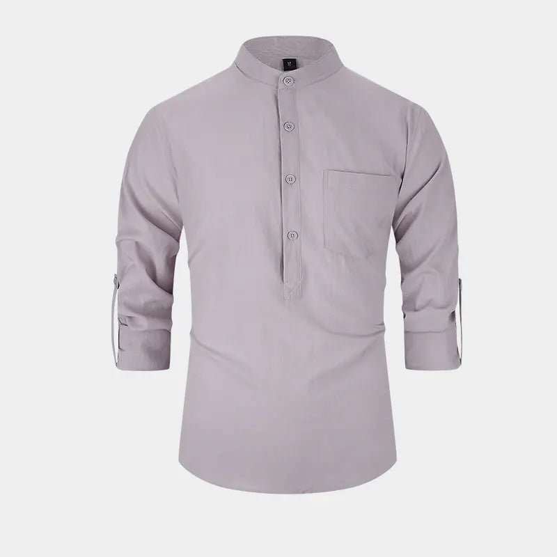 Old Money Men's Cotton Long Sleeve - We Are Old Money 5B9DC9C8558F465A8CE6E2D88B592C67