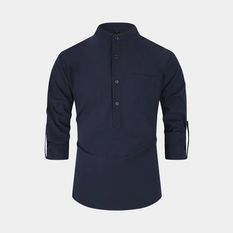 Old Money Men's Cotton Long Sleeve - We Are Old Money 5B9DC9C8558F465A8CE6E2D88B592C67