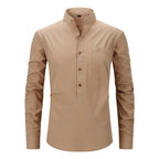 Old Money Men's Cotton Long Sleeve - We Are Old Money 5B9DC9C8558F465A8CE6E2D88B592C67