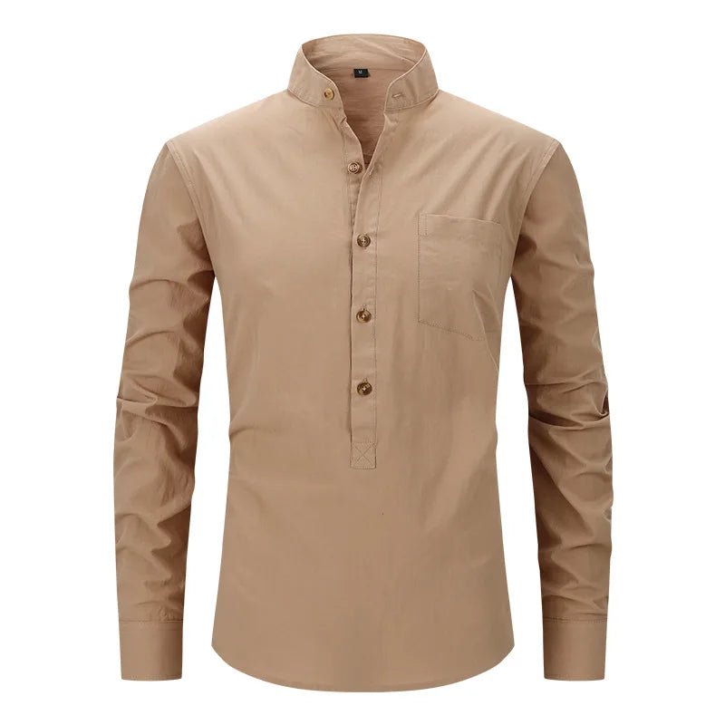 Old Money Men's Cotton Long Sleeve - We Are Old Money 5B9DC9C8558F465A8CE6E2D88B592C67