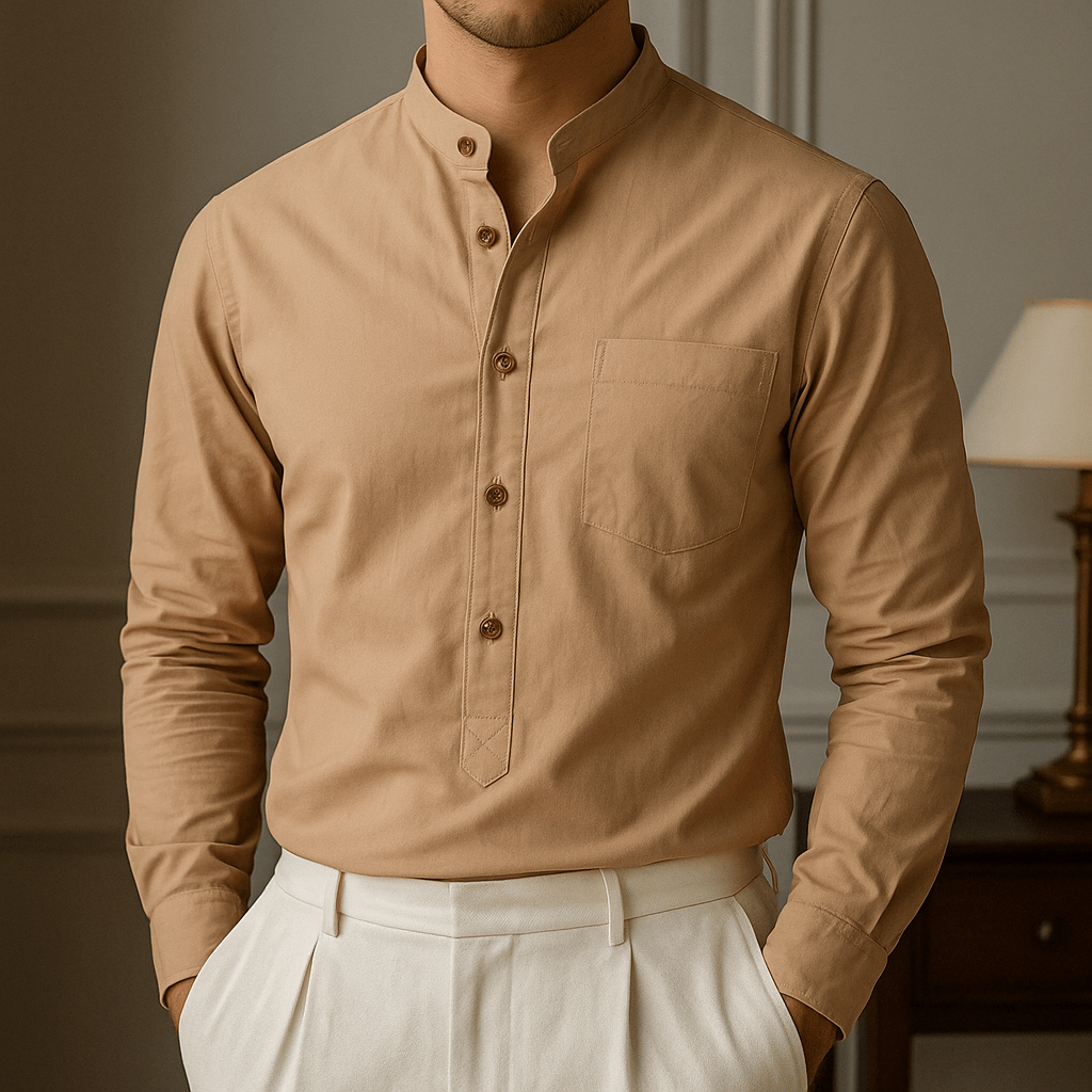 Old Money Men's Cotton Long Sleeve - We Are Old Money 5B9DC9C8558F465A8CE6E2D88B592C67