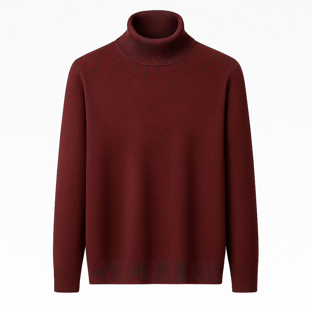 Old Money Classic Knit Turtleneck - We Are Old Money AC922AAFDF9D4244BE2E7E252817A29F