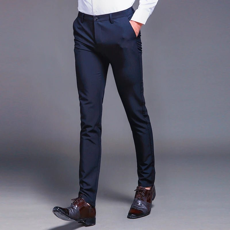 Old Money Men's Classic Suit Pants - We Are Old Money F71724A6DBB5488585E5E268D15494FF