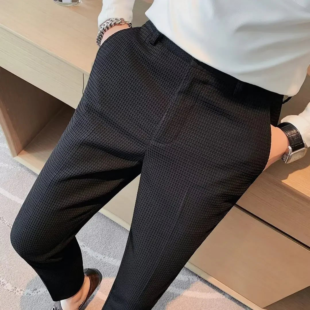 Old Money Men’s Smart Casual Suit Pants - We Are Old Money 4EE05063519F439D916945E359DFCC01