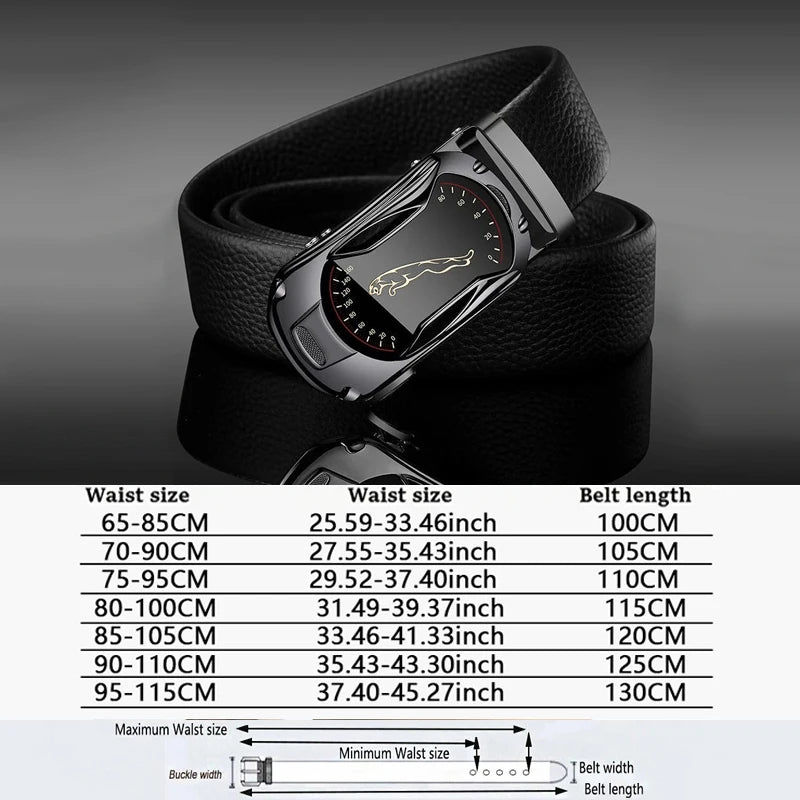 Men's Genuine Leather Automatic Belt - We Are Old Money BC3B630BA80E4897989DD4E7E02A87D9