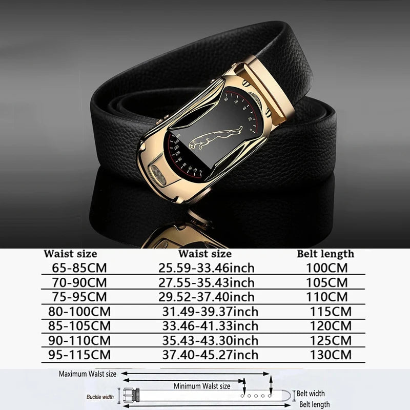 Men's Genuine Leather Automatic Belt - We Are Old Money 3075A9D8EBB14A26870B777B2002731F