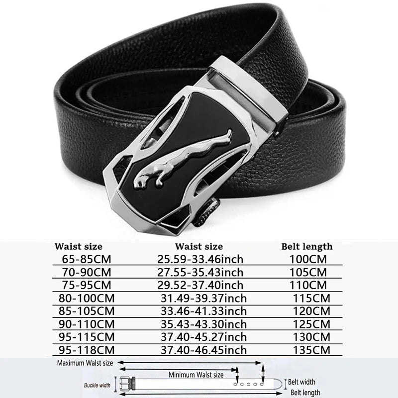 Men's Genuine Leather Automatic Belt - We Are Old Money 805EBA67743F470FAB66326694C7C792