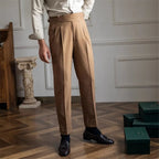 Old Money Men's High-Waist Trousers - We Are Old Money 7CD2289D0E214C0689C828B3475ACEB5