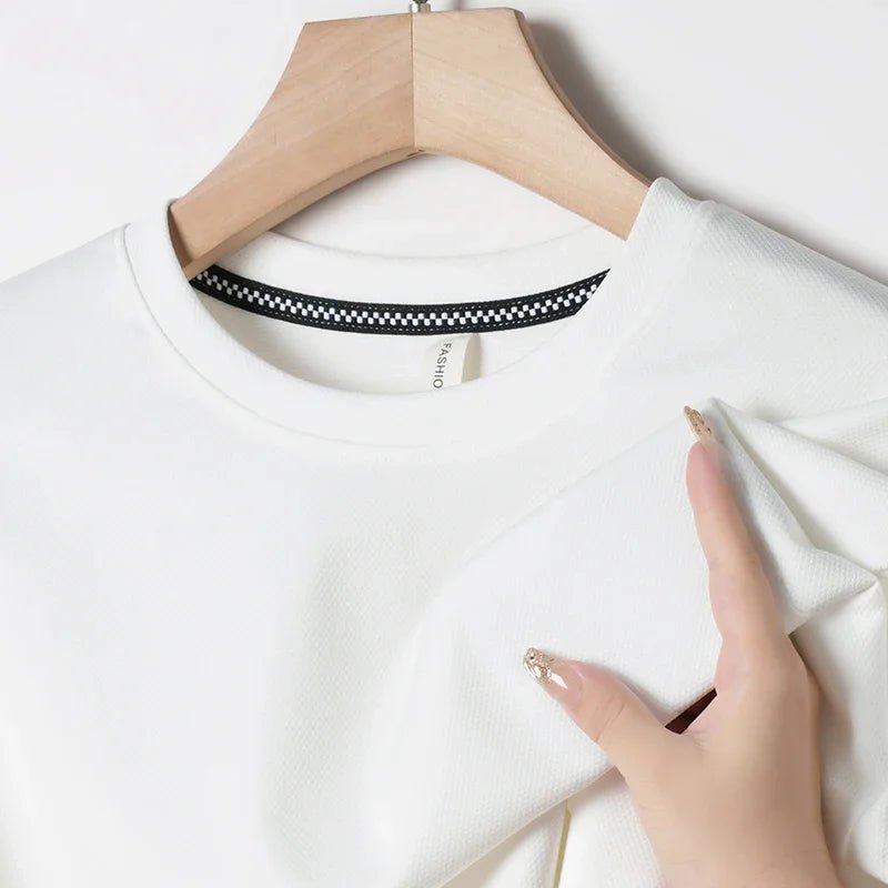 Old Money Casual Long Sleeved Round Neck - We Are Old Money C348C1E490294AB092F209D61DB4D14F