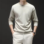 Old Money Casual Long Sleeved Round Neck - We Are Old Money C348C1E490294AB092F209D61DB4D14F