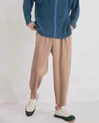 Old Money Miyake Pleated Pants - We Are Old Money B3B45881F3C34518BB0219B95D596844