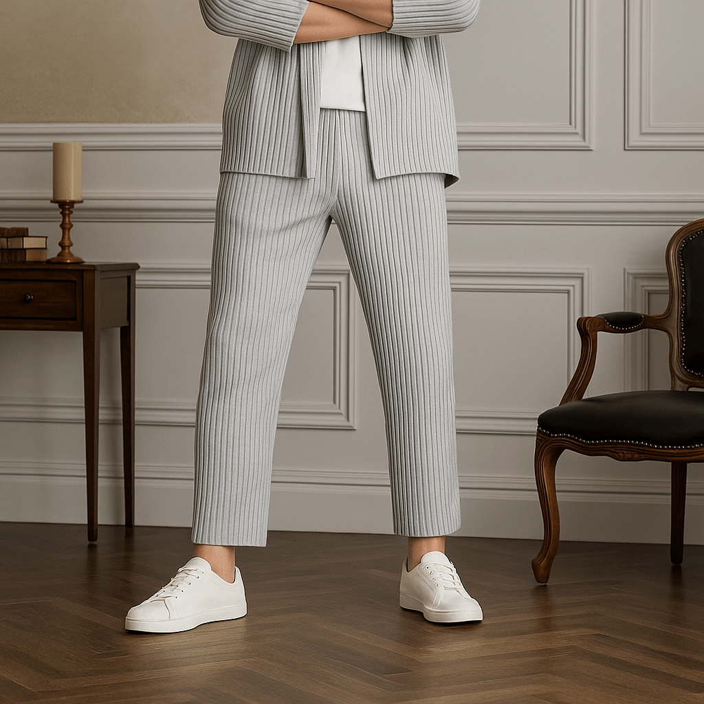Old Money Miyake Pleated Pants - We Are Old Money B3B45881F3C34518BB0219B95D596844