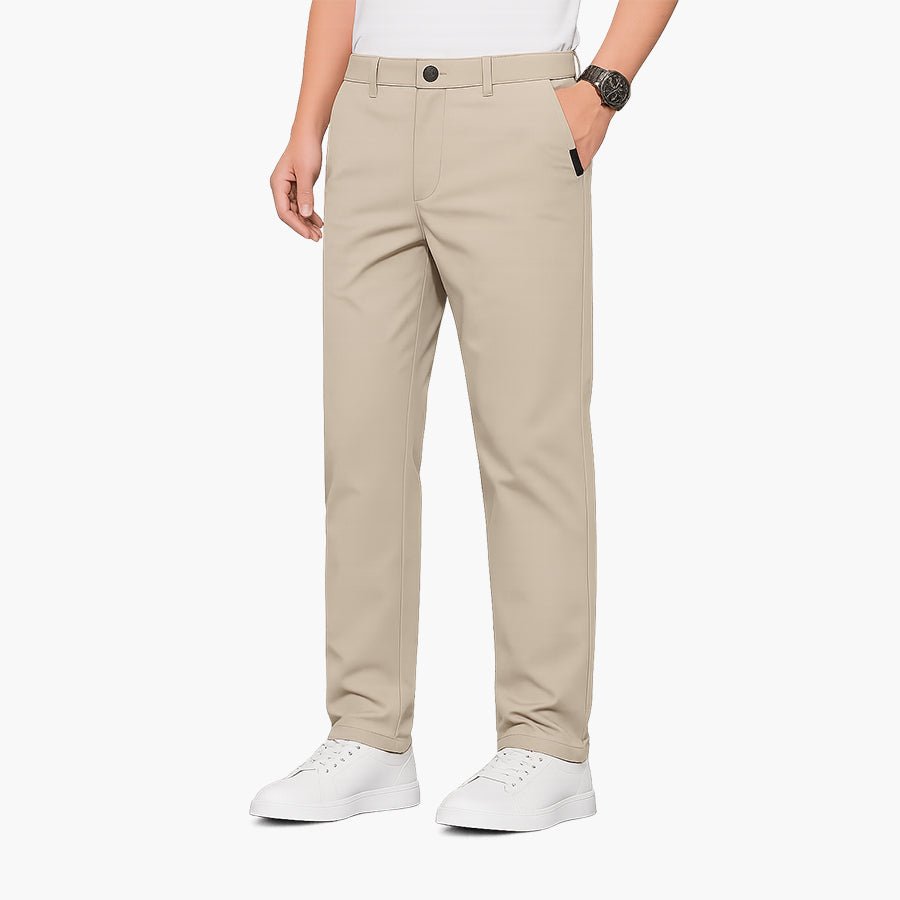 Old Money Silk Slim Straight Pants - We Are Old Money 22F19F8688D14352928386354E5C2AE4