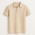 Men’s Short Sleeve Jacquard Polo - We Are Old Money 373FE0E920184A24B0372F176E24B764