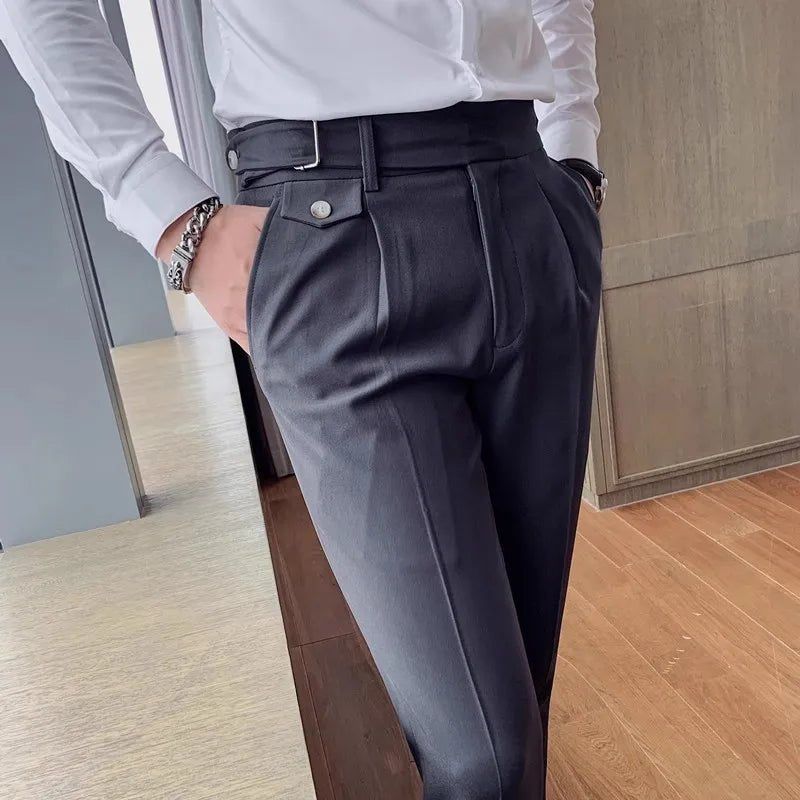 Old Money High-Waisted Pantalon - We Are Old Money 2393E2E30FF14213B1A42579B86466D1