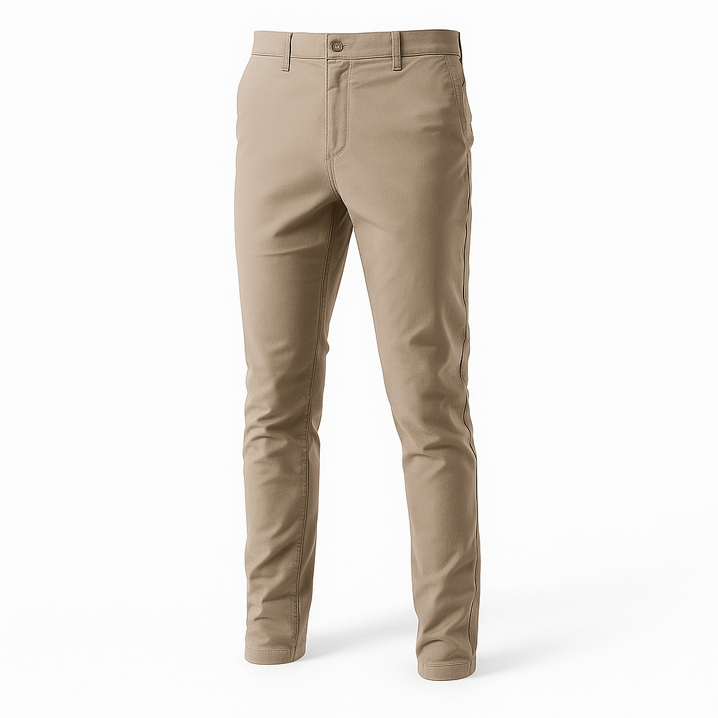 Old Money Solid Color Cotton Trousers - We Are Old Money 93B4426B3A4F463CA8D05814F6AA5817