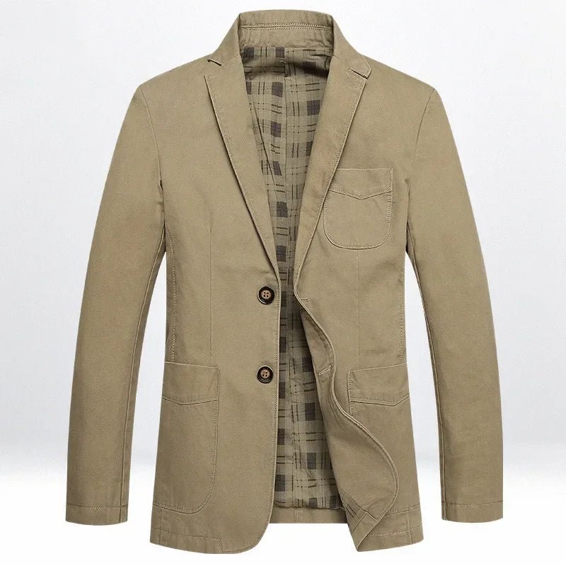 Old Money Midnight Heritage Cotton Suit Jacket - We Are Old Money 7E1584E4EAB6420D829CF658E4ED224D