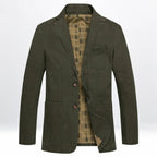 Old Money Midnight Heritage Cotton Suit Jacket - We Are Old Money 7E1584E4EAB6420D829CF658E4ED224D