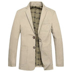 Old Money Midnight Heritage Cotton Suit Jacket - We Are Old Money 7E1584E4EAB6420D829CF658E4ED224D