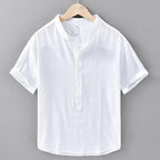 Old Money Monarch Linen Shirts - We Are Old Money FB32858F445B43F394EED3A6D7324C6A