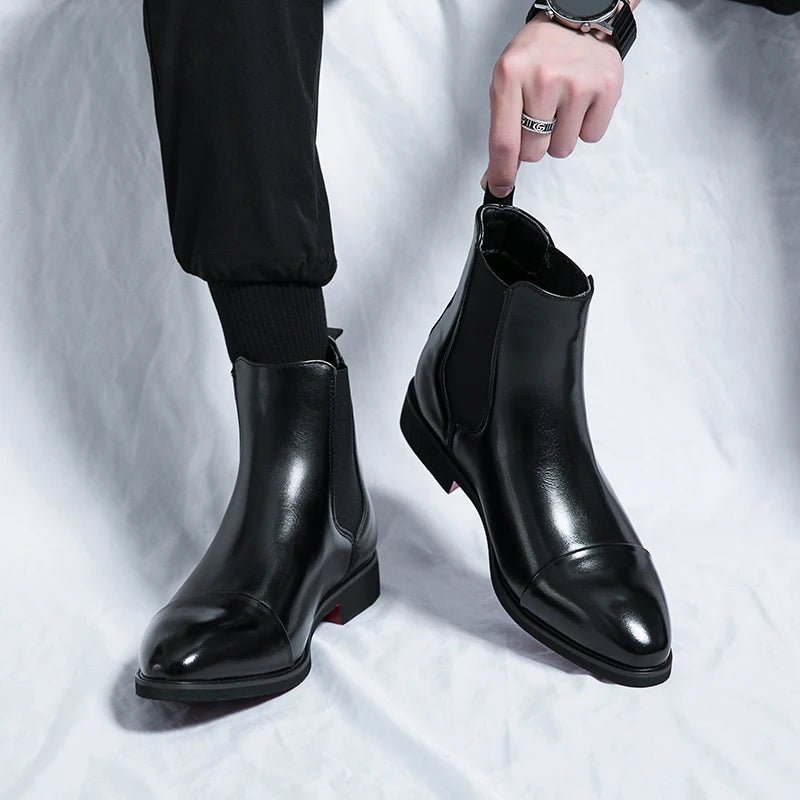 Old Money British Style Chelsea Boots - We Are Old Money 709989B842344158A93C8423923669CC