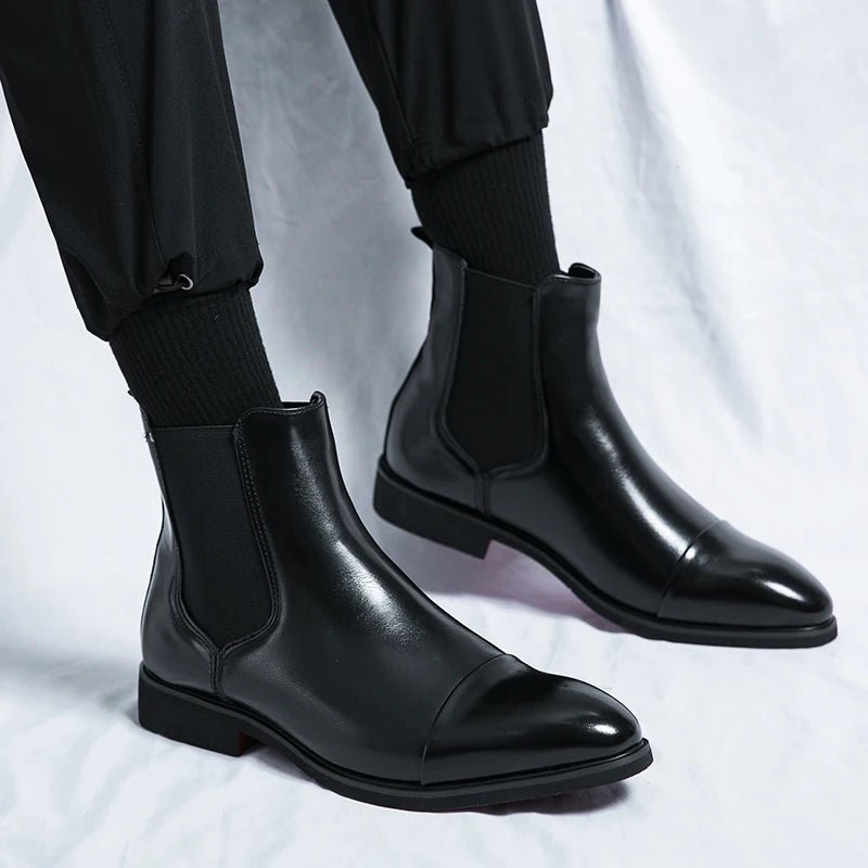 Old Money British Style Chelsea Boots - We Are Old Money 709989B842344158A93C8423923669CC