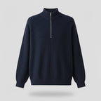 Old Money Casual Men's Half - Zip Pullover - We Are Old Money DC0D71B584EE4819A68EB2C9397212C3