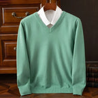 Old Money Heritage Cashmere V - Neck - We Are Old Money 4422B1F2CEB54B02AAE96EF623363569