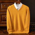 Old Money Heritage Cashmere V - Neck - We Are Old Money 4422B1F2CEB54B02AAE96EF623363569