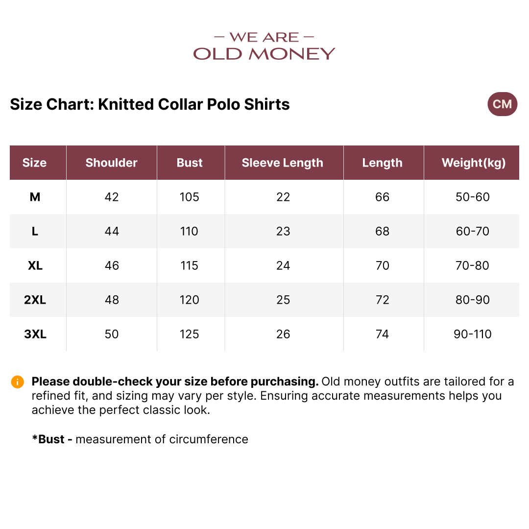 Old Money Knitted Collar Polo Shirts - We Are Old Money F38239E708464EB9AF1C0FA8EEA5A3B2