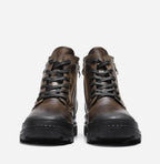 Old Money Men's Handmade Retro Leather Winter Boots - We Are Old Money 7649BD77F83544DA9A87B7D95C84622B