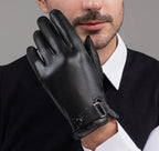Old Money Men's Luxury Genuine Sheepskin Touchscreen Gloves - We Are Old Money D75B85DF592449C9B5DAB06E7BC44444