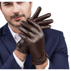 Old Money Men's Luxury Genuine Sheepskin Touchscreen Gloves - We Are Old Money CA1CB1D712A846D9A934645C177E9DDF