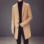 Old Money Men's New Wool Blend Long Coat - We Are Old Money 7F2F4A90508B400C9D8C15477B6A761F