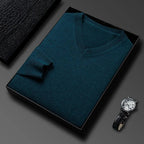 Old Money Men's Warm Elastic Knitted Pullover - We Are Old Money 2247F79AA59447C5874309FE2149E00D