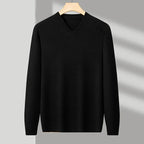 Old Money Men's Warm Elastic Knitted Pullover - We Are Old Money D073125D52964BB891A78A0E4F863C7E