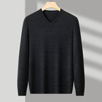Old Money Men's Warm Elastic Knitted Pullover - We Are Old Money D073125D52964BB891A78A0E4F863C7E