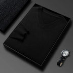 Old Money Men's Warm Elastic Knitted Pullover - We Are Old Money 41193124D1704DE38EBBBF6831EFCC17