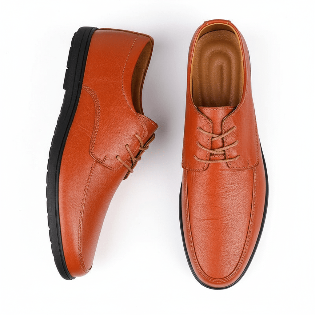 Old Money Premium Leather Lace - Up Formal Flats - We Are Old Money 4B87A9DE8D34429683656DDBA7210071