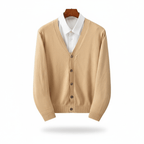 Old Money V - Neck Knit Cardigan - We Are Old Money 07326C8E67784736806A7267D8AAA1E2