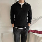 Old Money Versatile Men's Casual Jersey Knitwear - We Are Old Money CE543FCF64F946B4A5CDE21E1ED8E3BA