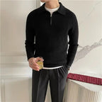 Old Money Versatile Men's Casual Jersey Knitwear - We Are Old Money CE543FCF64F946B4A5CDE21E1ED8E3BA